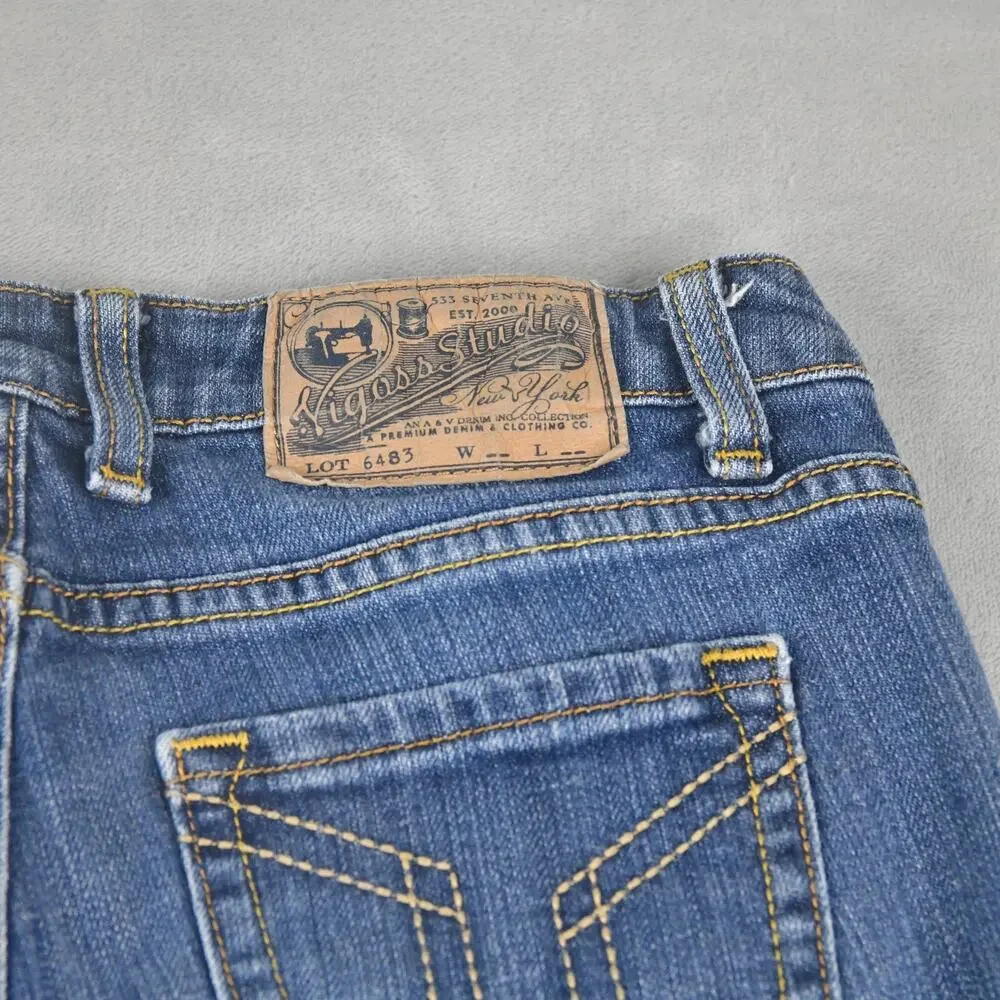 American Eagle Jeans Womens 5/6 (28x29) The Dublin Skinny Blue Denim